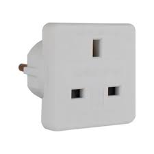 UK To EU Adapter Plug PIF2051 A (Parcel Rate)