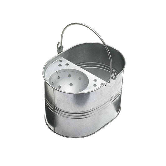 Heavy Duty Galvanized Metal Mop Bucket 32cm x 23cm LL5100 / LL5000 (Parcel Rate)