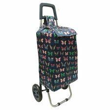 Shopping Trolley Foldable Printed Design 2 Wheels Assorted Designs and Colours 5991 (Big Parcel Rate)