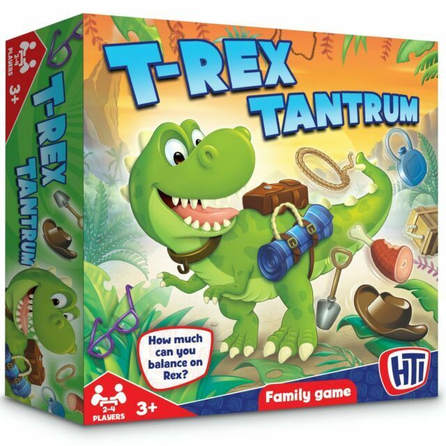 Children's Game Dinosaur T-Rex Tantrum Family Fun 1375577 (Parcel Rate)