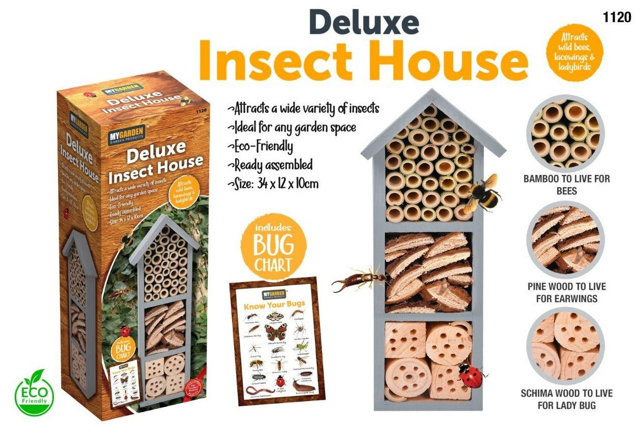 Eco Friendly Deluxe Insect House 1120 (Parcel Rate)