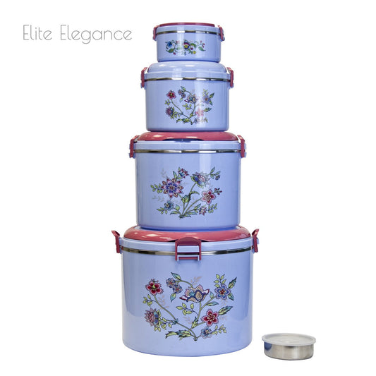 SQ Elite Elegance Hot Pot Set 5pc Blue 2322 (Big Parcel Rate)