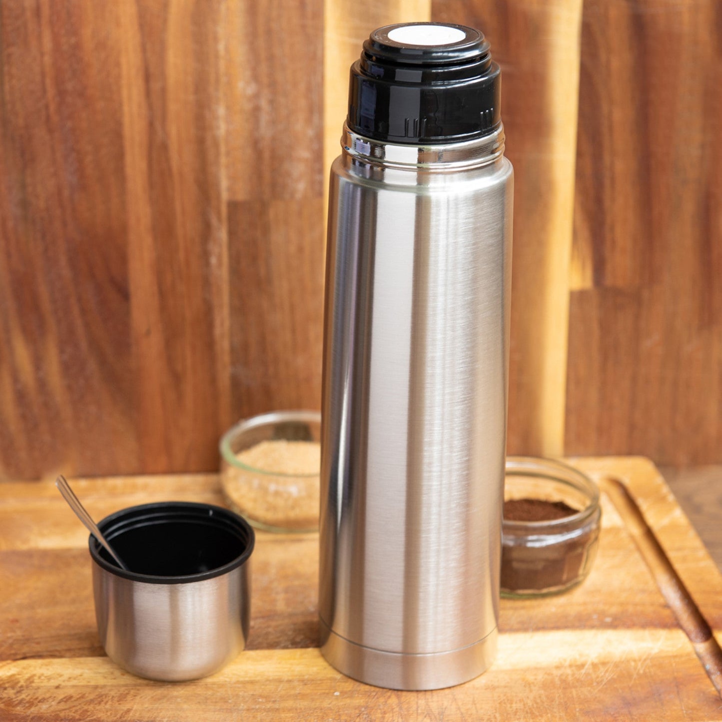 SQ Professional Stainless Steel Vacuum Thermos Flask 750 ml 4848  (Parcel Rate)