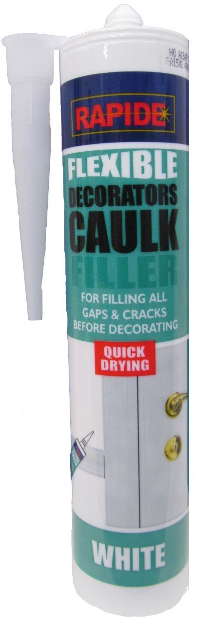 Rapide Bathroom & Kitchen Sealant White 260ml 5969 A (Parcel Rate)